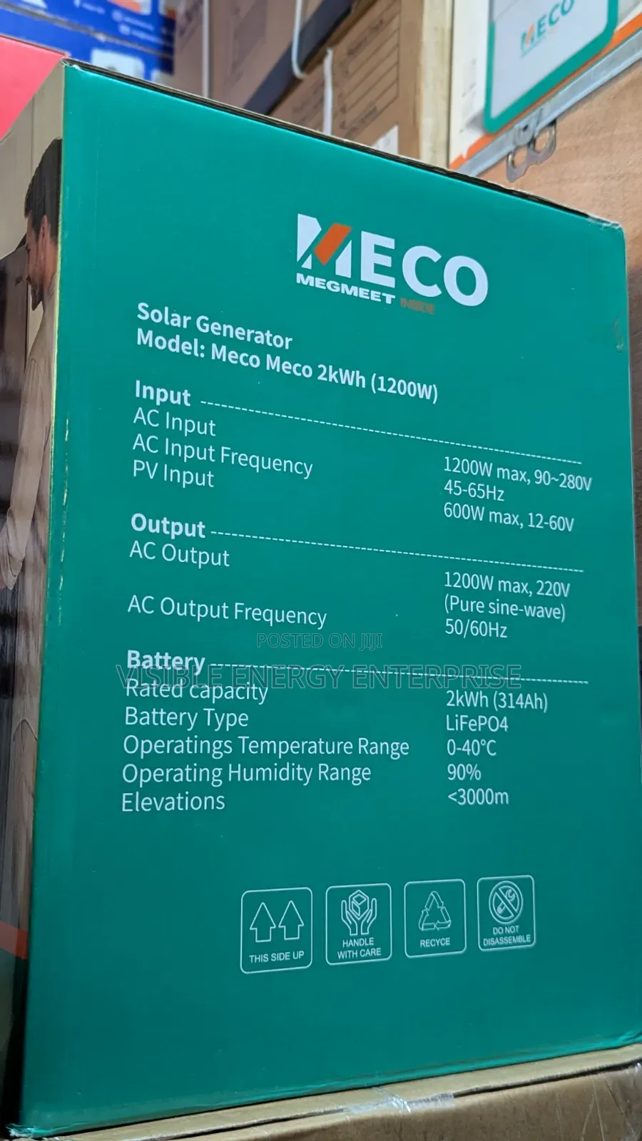 Meco 2kWh|1200W Solar Generator