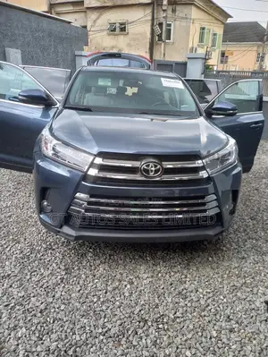Toyota Highlander XLE 2019 Blue