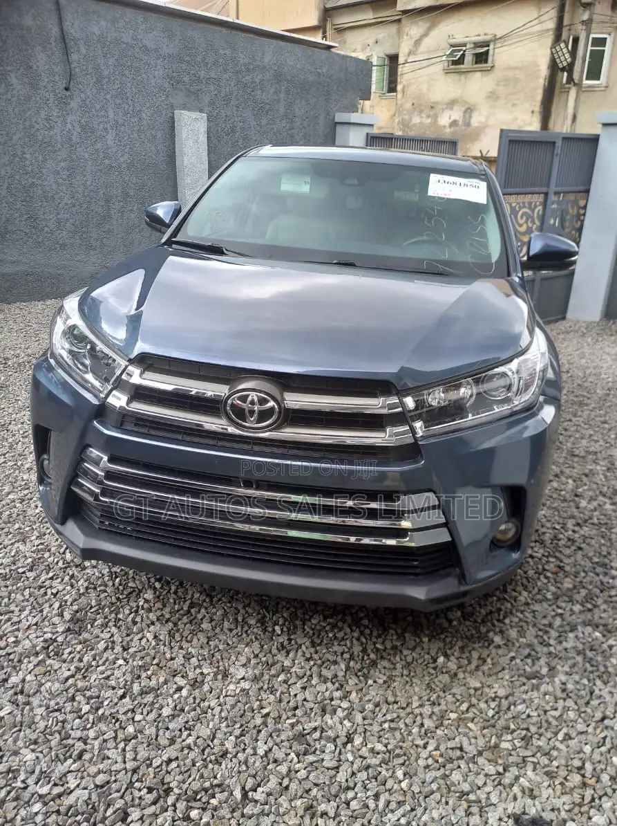 Toyota Highlander XLE 2019 Blue