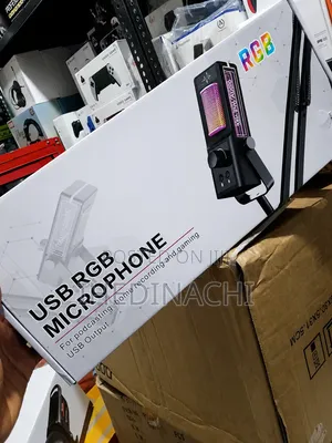 USB RGB Condenser Microphone – Professional Gaming Podcast