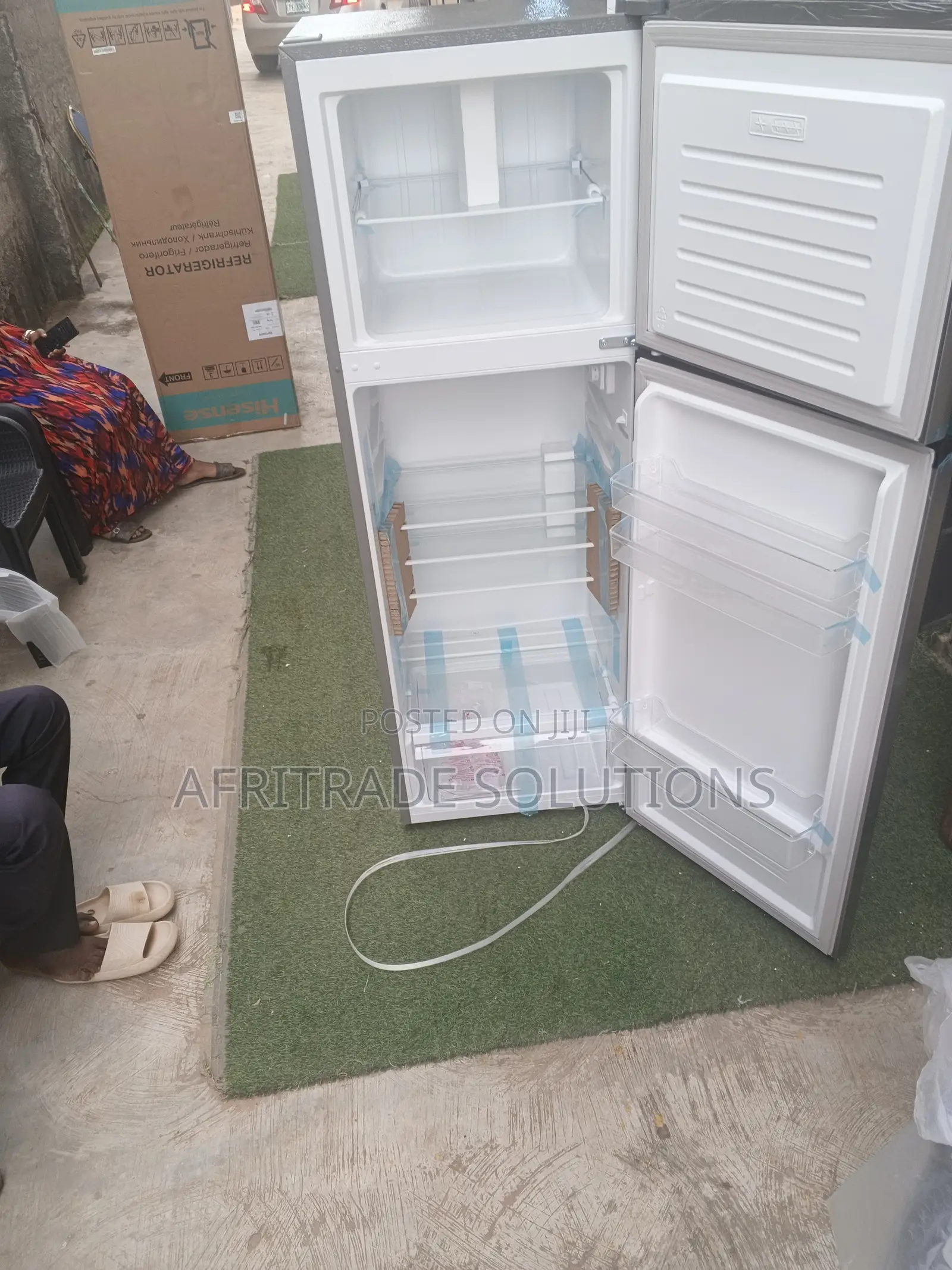 Hisense REF306DR Double Door Refrigerator – Spacious 306L