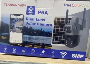 V380 Pro Dual Lens PTZ Solar Camera 5.0mp
