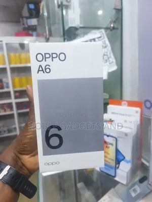 New Oppo A6 128 GB Blue