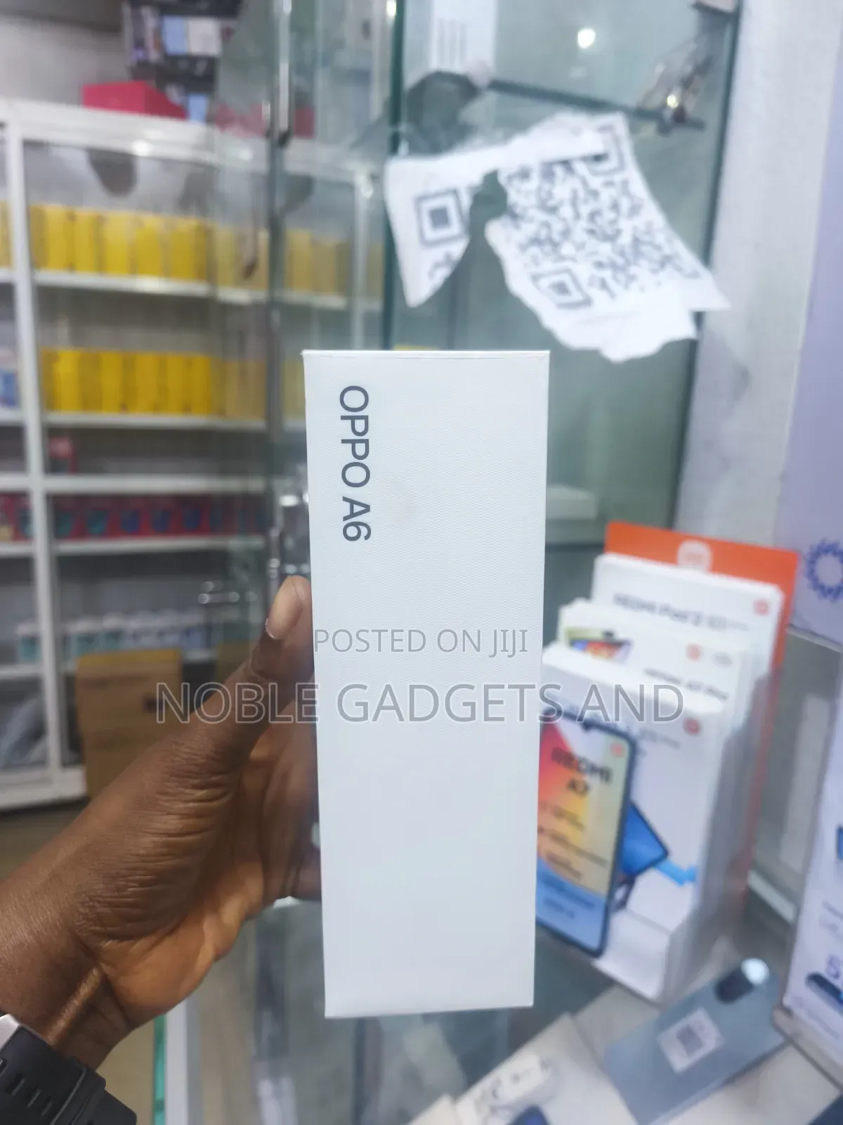 New Oppo A6 128 GB Blue