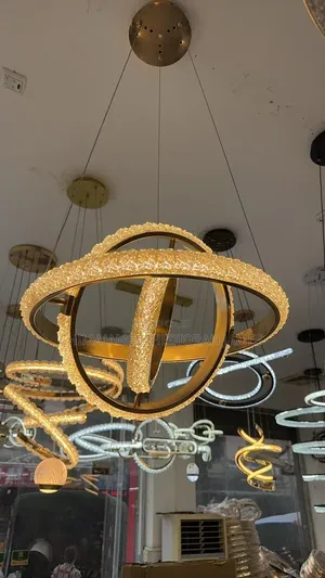 Crystal Pendant Light Living Gold Chrome Lustre Ceiling Chandeilers