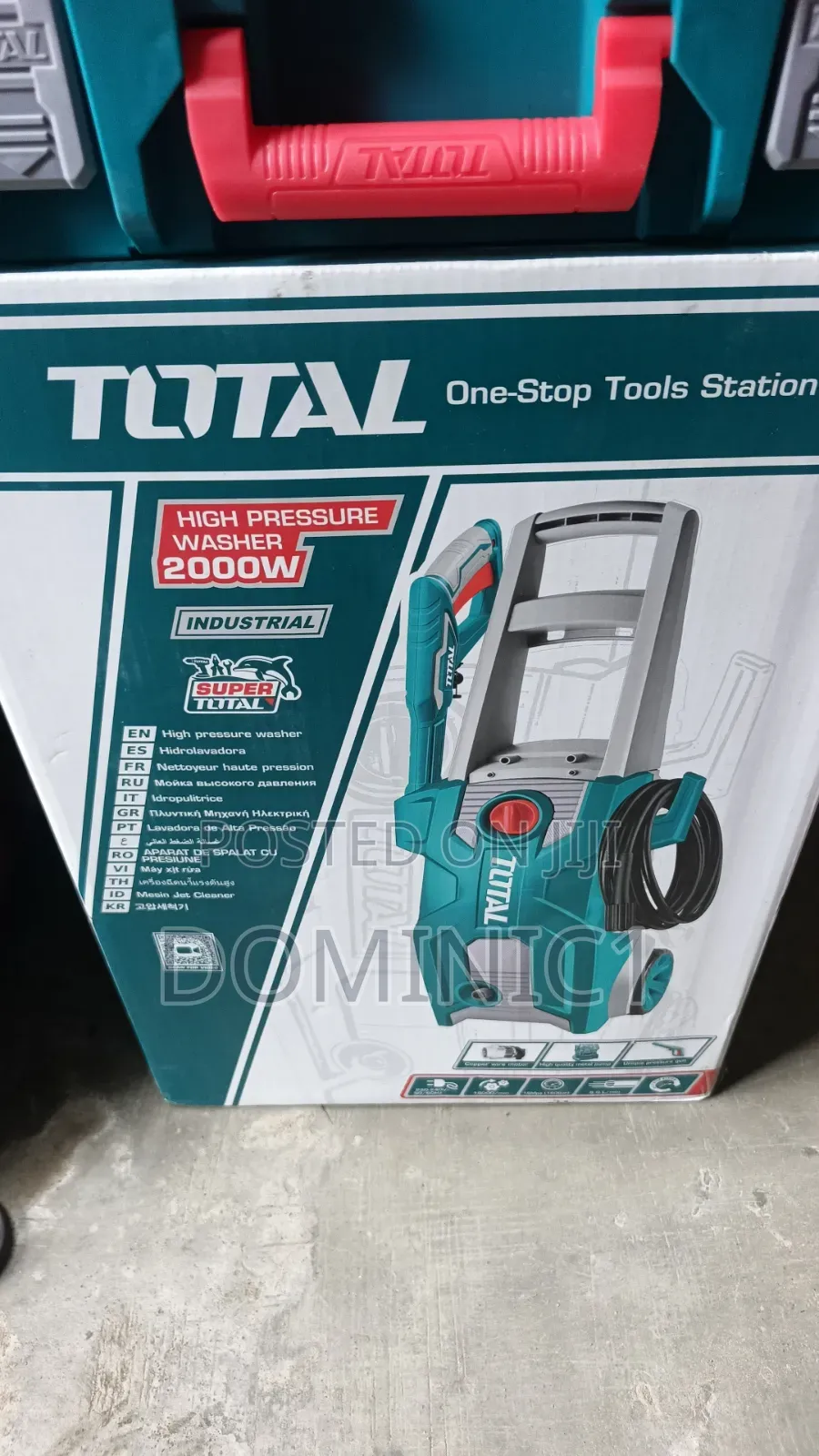 Total Industrial High Pressure Washer (2000W)