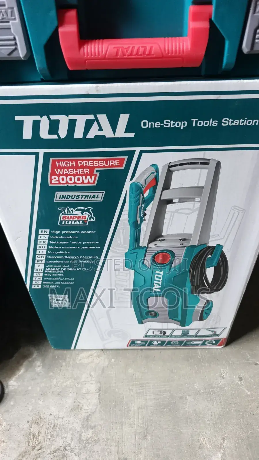 Total Industrial High Pressure Washer (2000W)