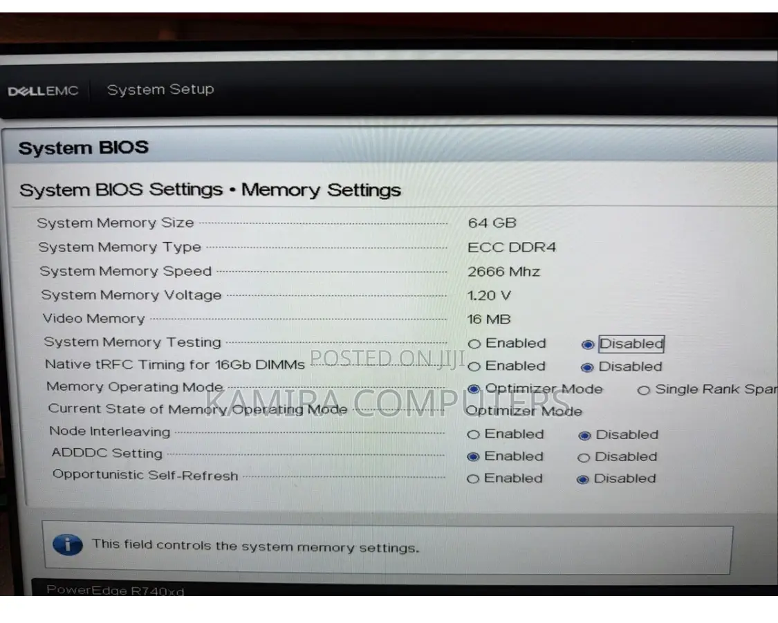 New Server Dell PowerEdge R740xd 64GB Intel Xeon SSD 1T