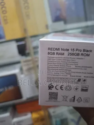 New Xiaomi Redmi Note 15 Pro 256 GB Gray