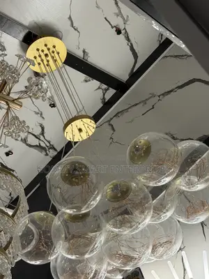 Luxury Glass Bubble Cluster Chandelier
