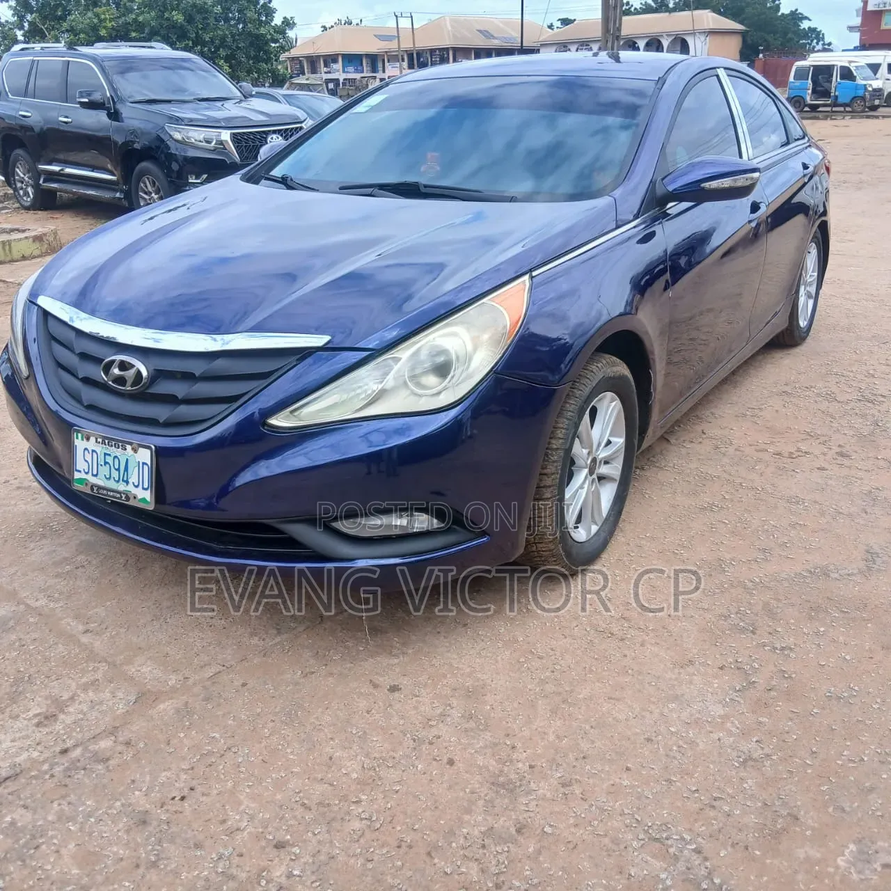Hyundai Sonata 2013 Blue