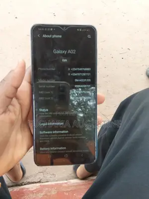 Samsung Galaxy A02 64 GB Blue