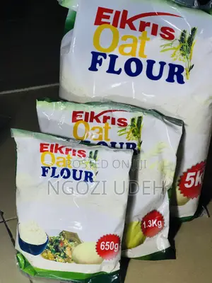 Natural Oat Flour | Unripe Plantain Flour | No Preservatives