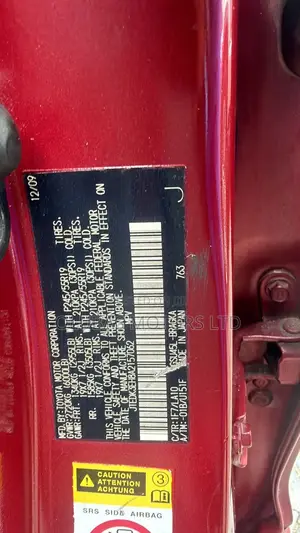 Toyota Highlander 2010 Red