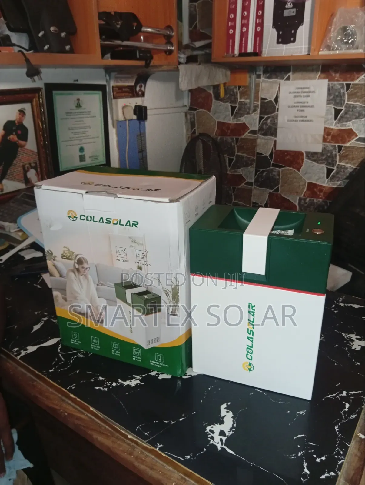1kwh Cola Solar Generator