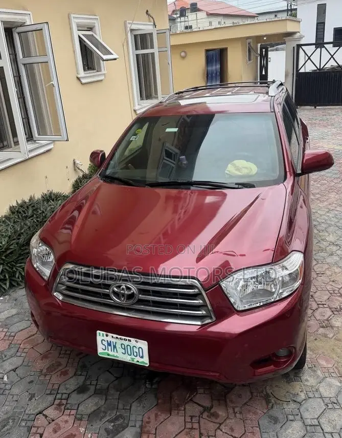 Toyota Highlander 2010 Red