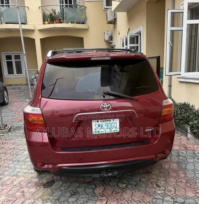 Toyota Highlander 2010 Red