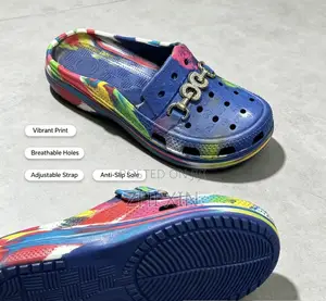 ZHIXIN 2271B Multicolor EVA Clogs Sizes 36-41