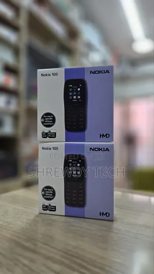 New Nokia 105 Black