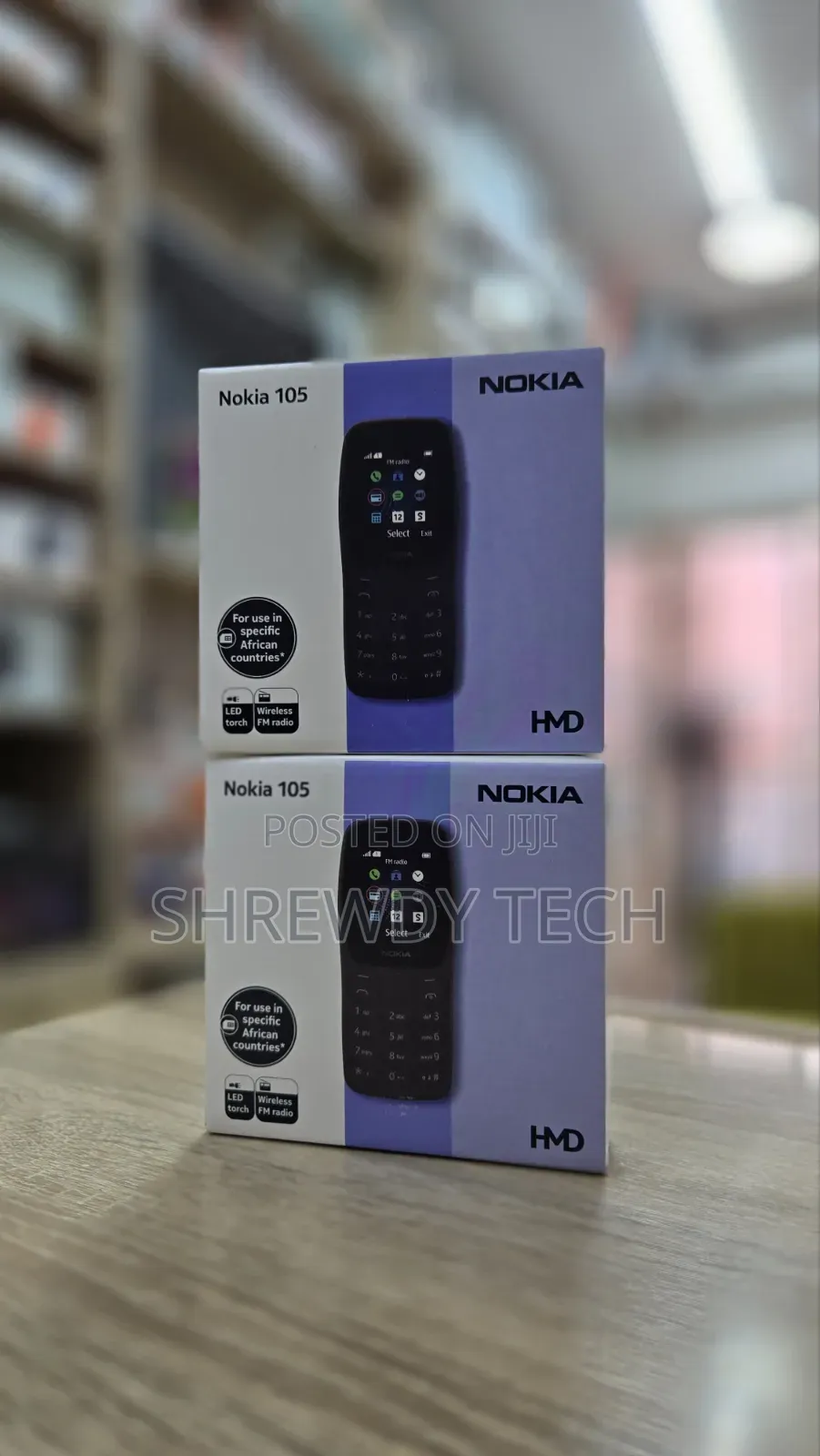 New Nokia 105 Black