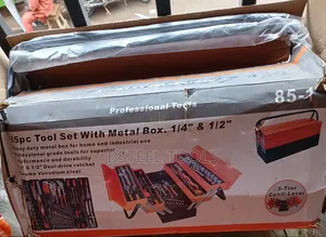 85-Piece Tool Set With Metal Tool Box