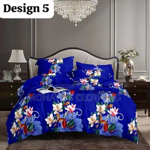 6*6 Bed Sheets and Pillowcase Imported