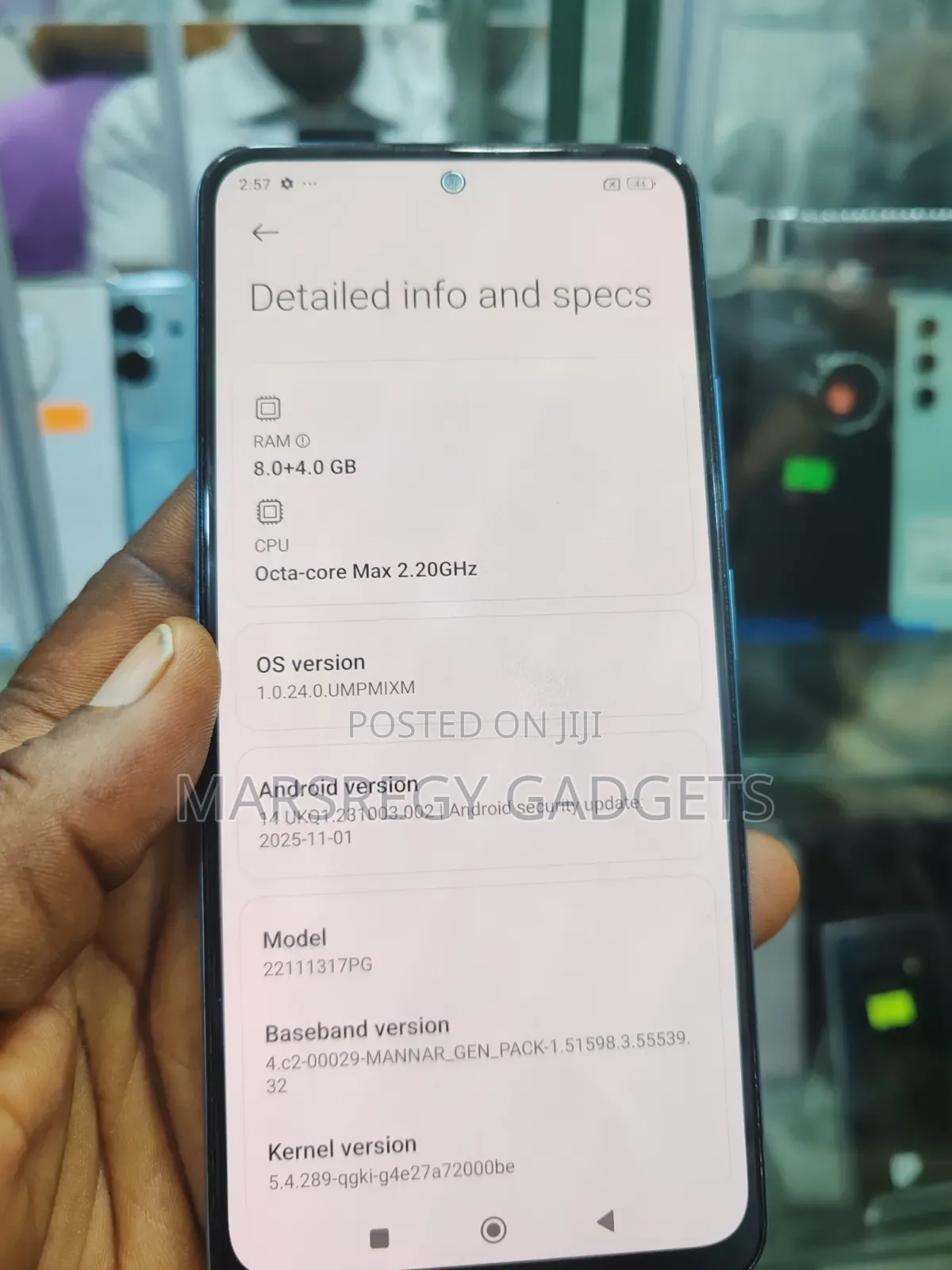 Xiaomi Poco X5 256 GB Blue