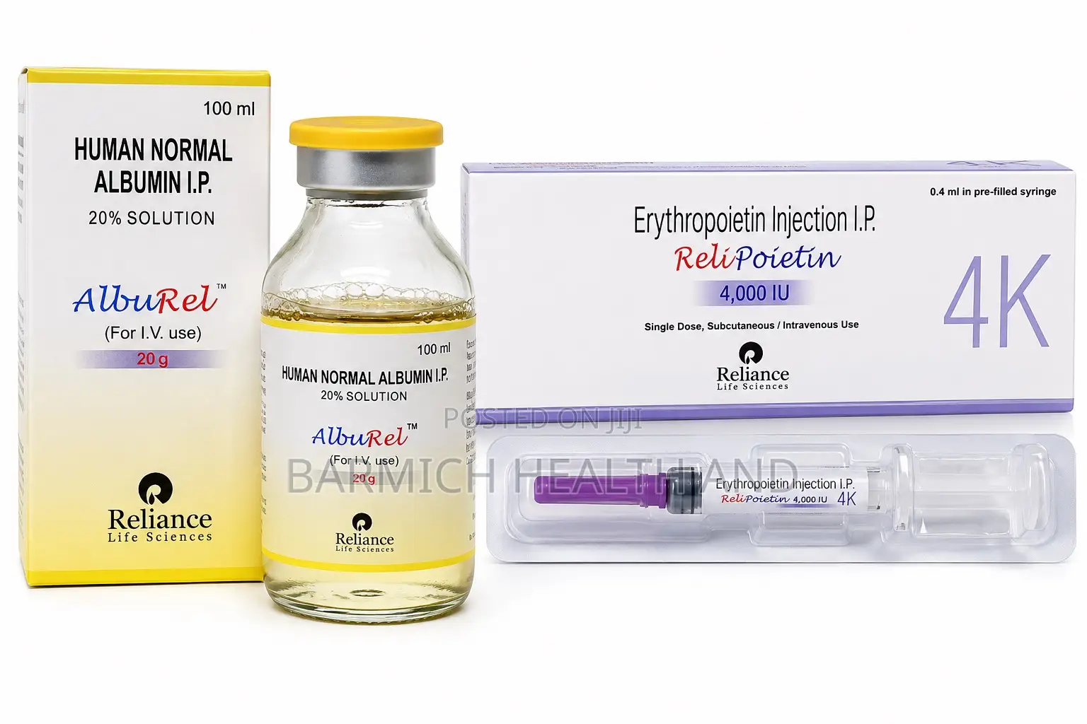 Human Albumin(Reliance) 20g/100ml