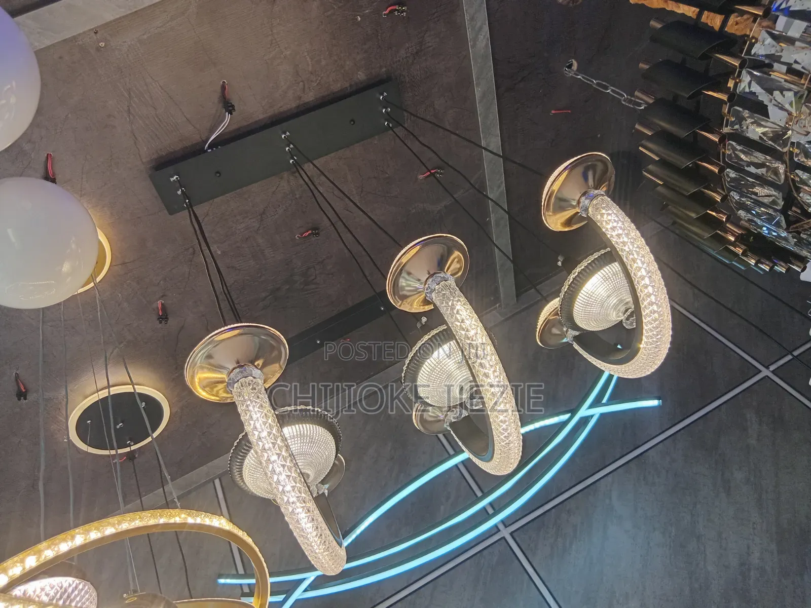Led Dropping Chandelier