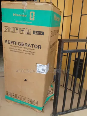 Hisense Double Door 124l Refrigerator+Led Light