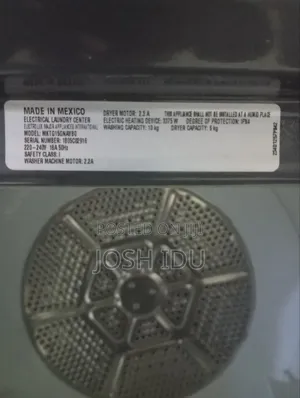 Washing Machine and Dryer