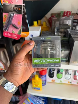 Black Odor Microphone Air Freshener