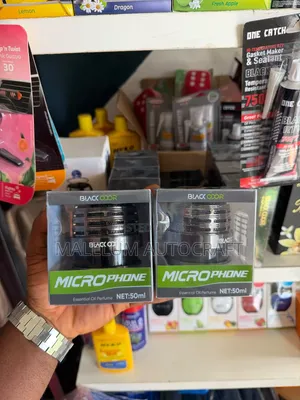Black Odor Microphone Air Freshener