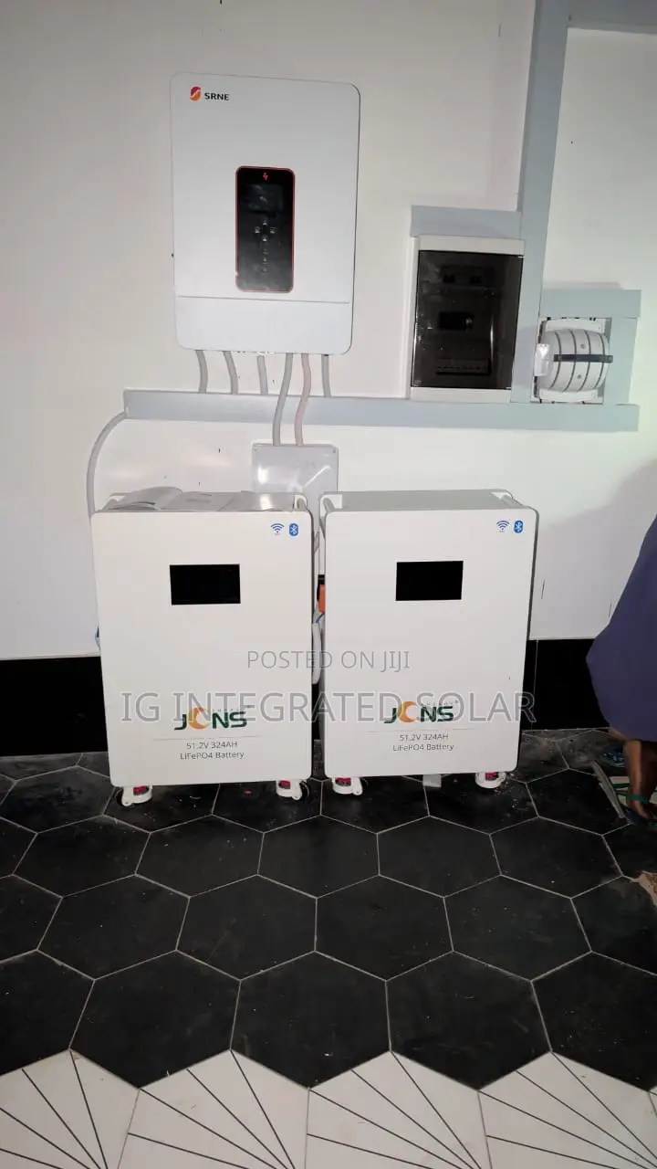 30kwh Lithium Battery Installation Setup