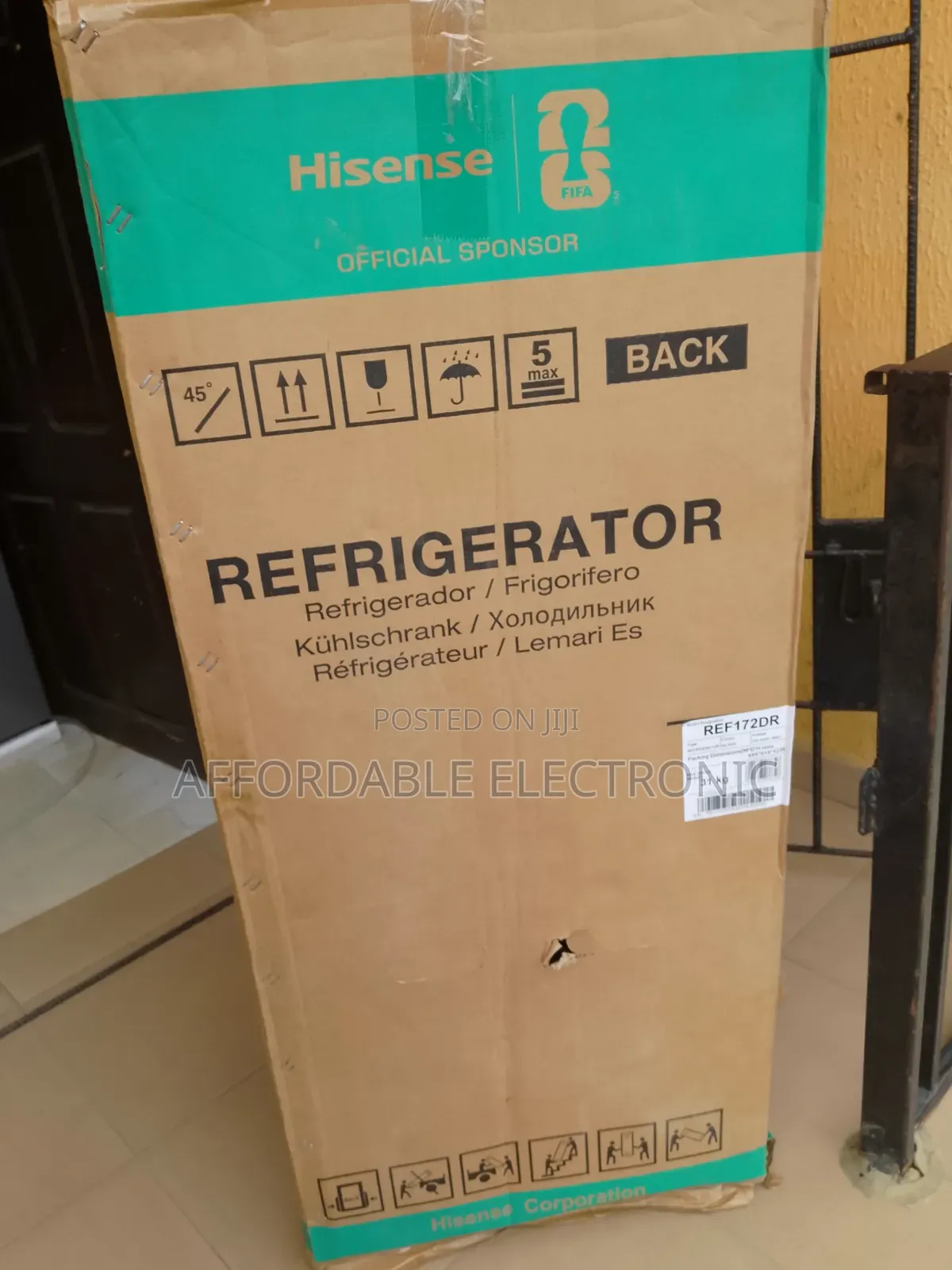 Low Noise Hisense 126L Refrigerator