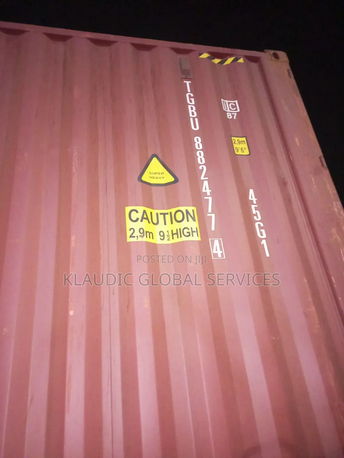 40ft Used Empty Containers