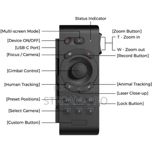OBSBOT Smart Remote Controller for Tail Air PTZ Camera