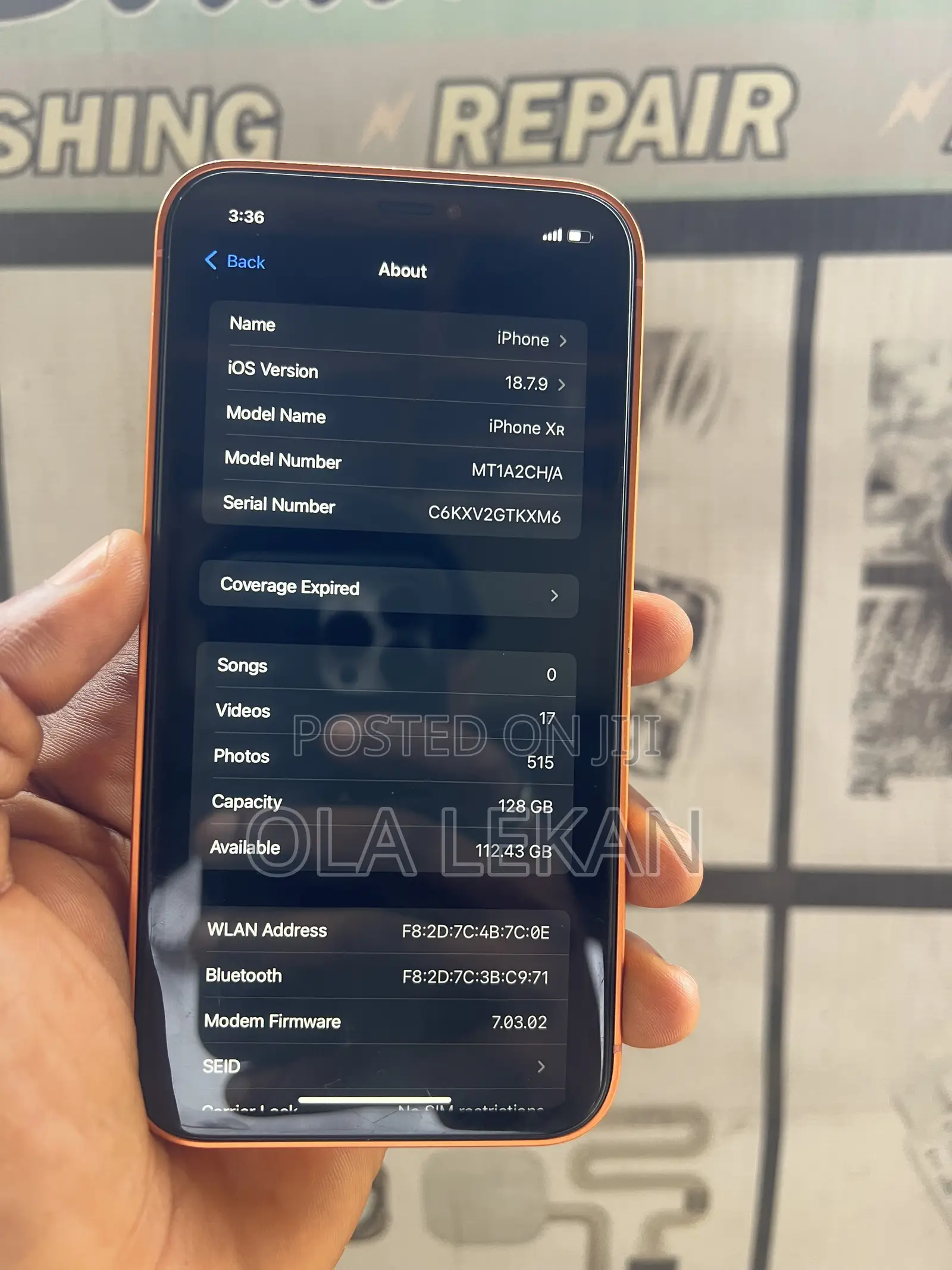 Apple iPhone XR 128 GB Pink
