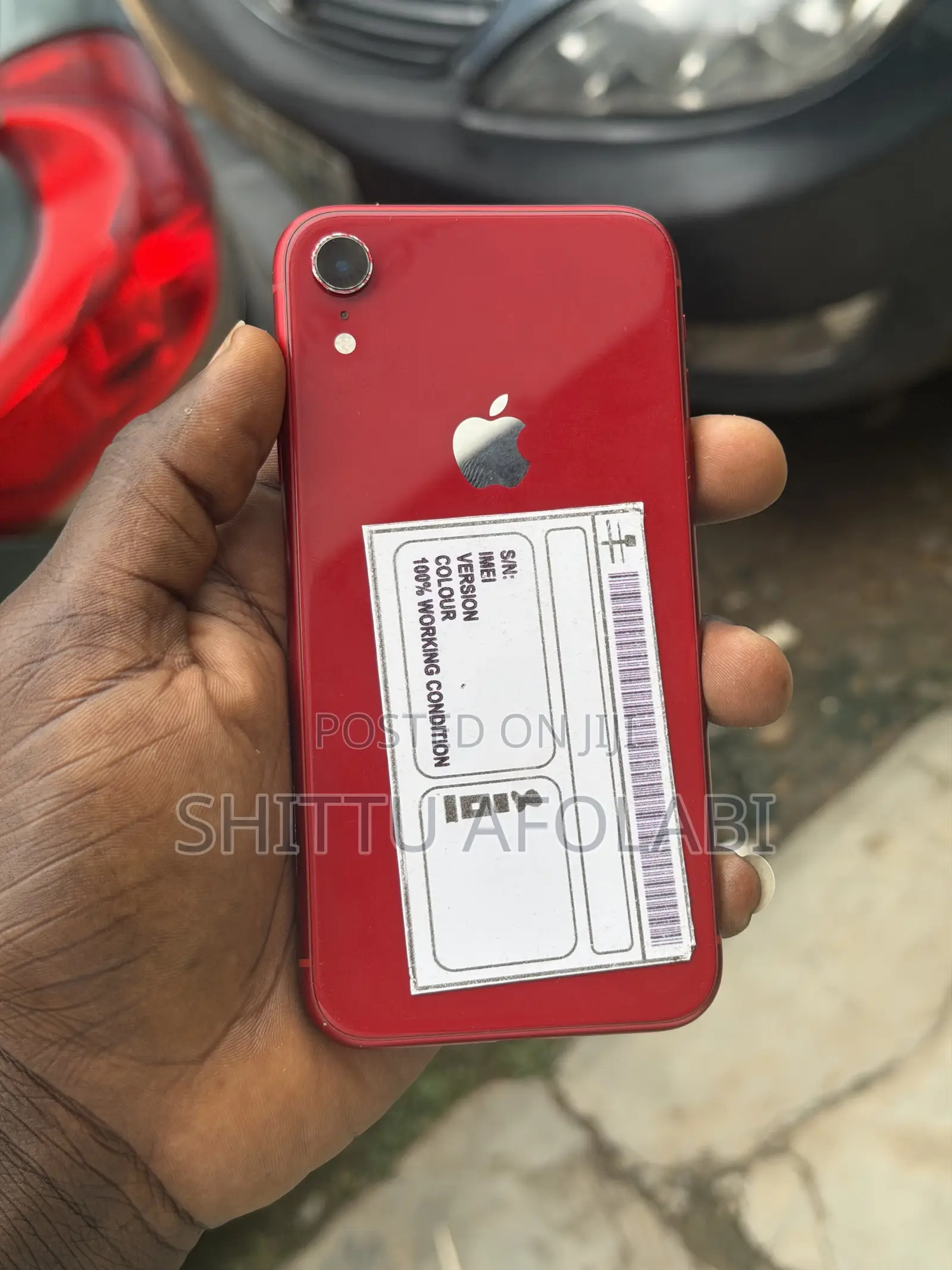 Apple iPhone XR 64 GB Red