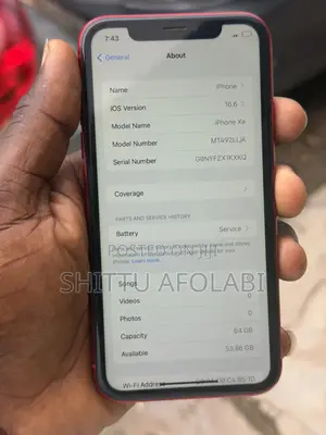 Apple iPhone XR 64 GB Red