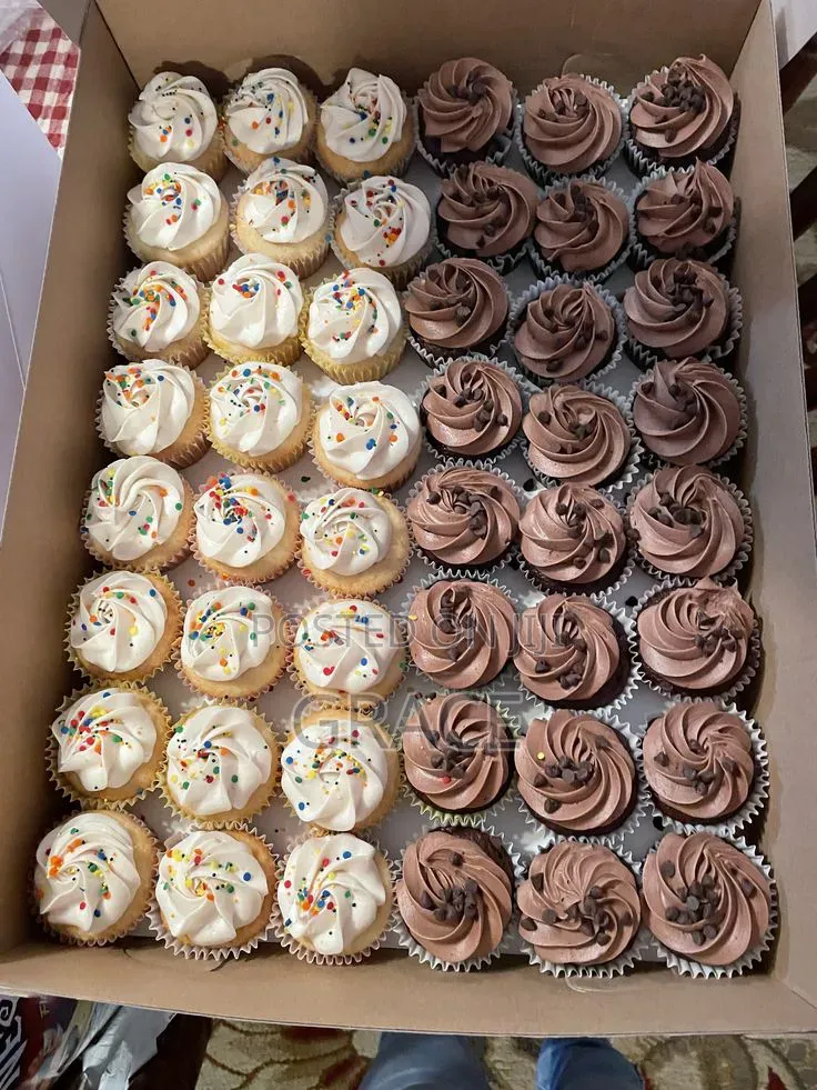 Cupcakes in Different Flavors