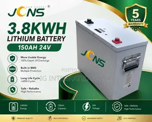 3.8kwh Lithijm Battery 24v System With 150A LiFePo4 Battery