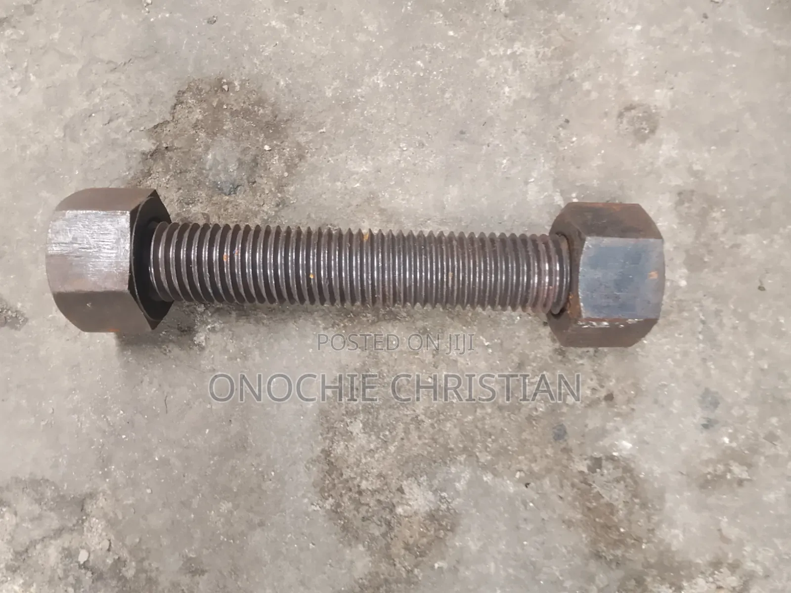 1" X230 Stud Boit and Nut