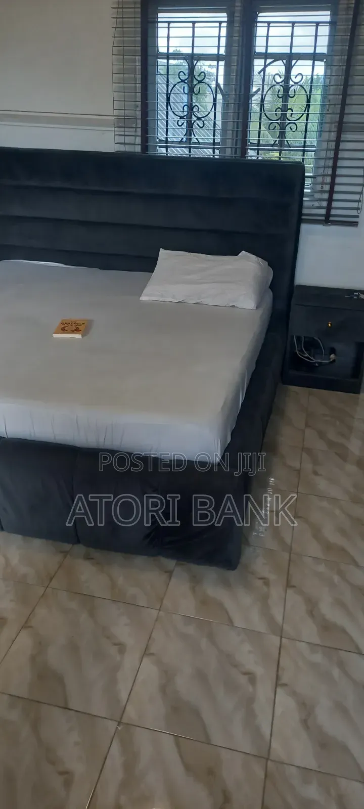 Grey Bedframe 6 by 6