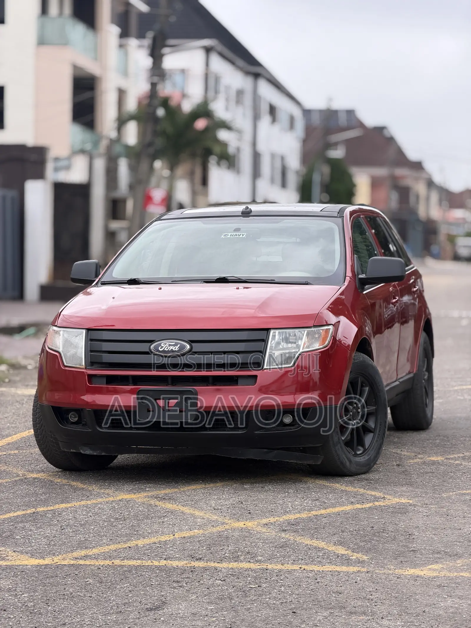 Ford Edge 2008 Red