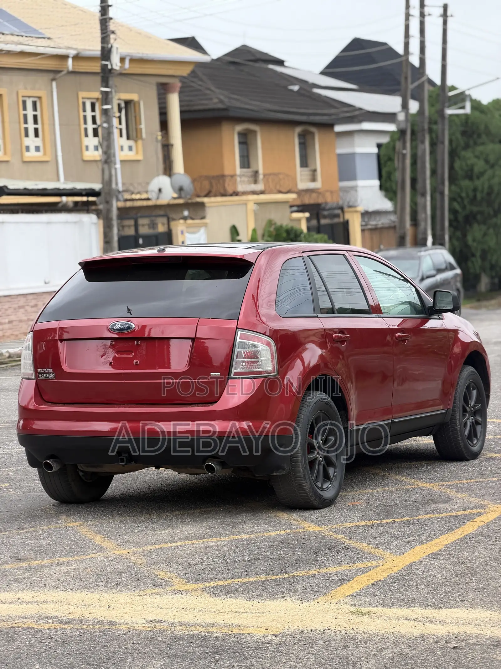 Ford Edge 2008 Red