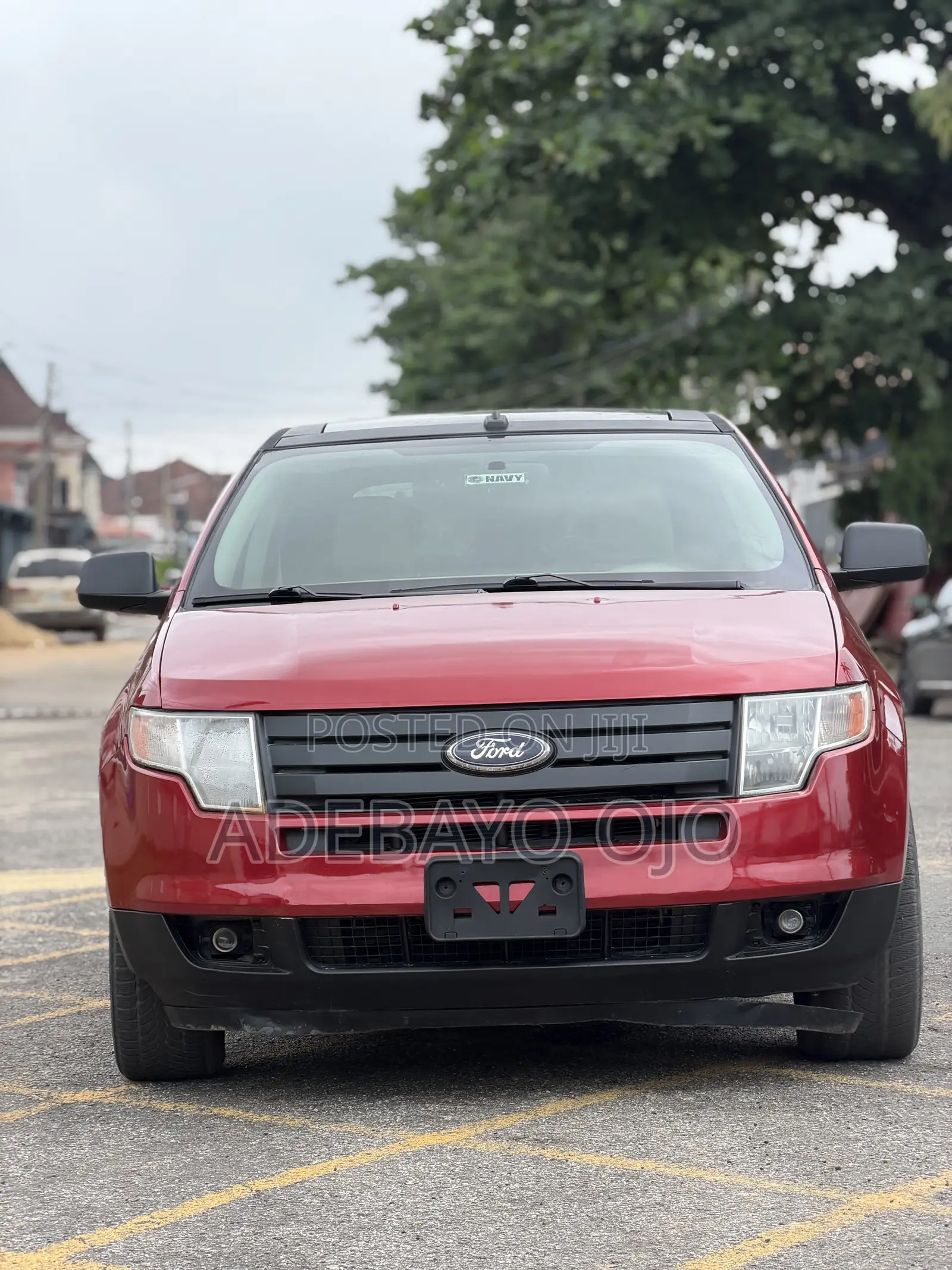Ford Edge 2008 Red
