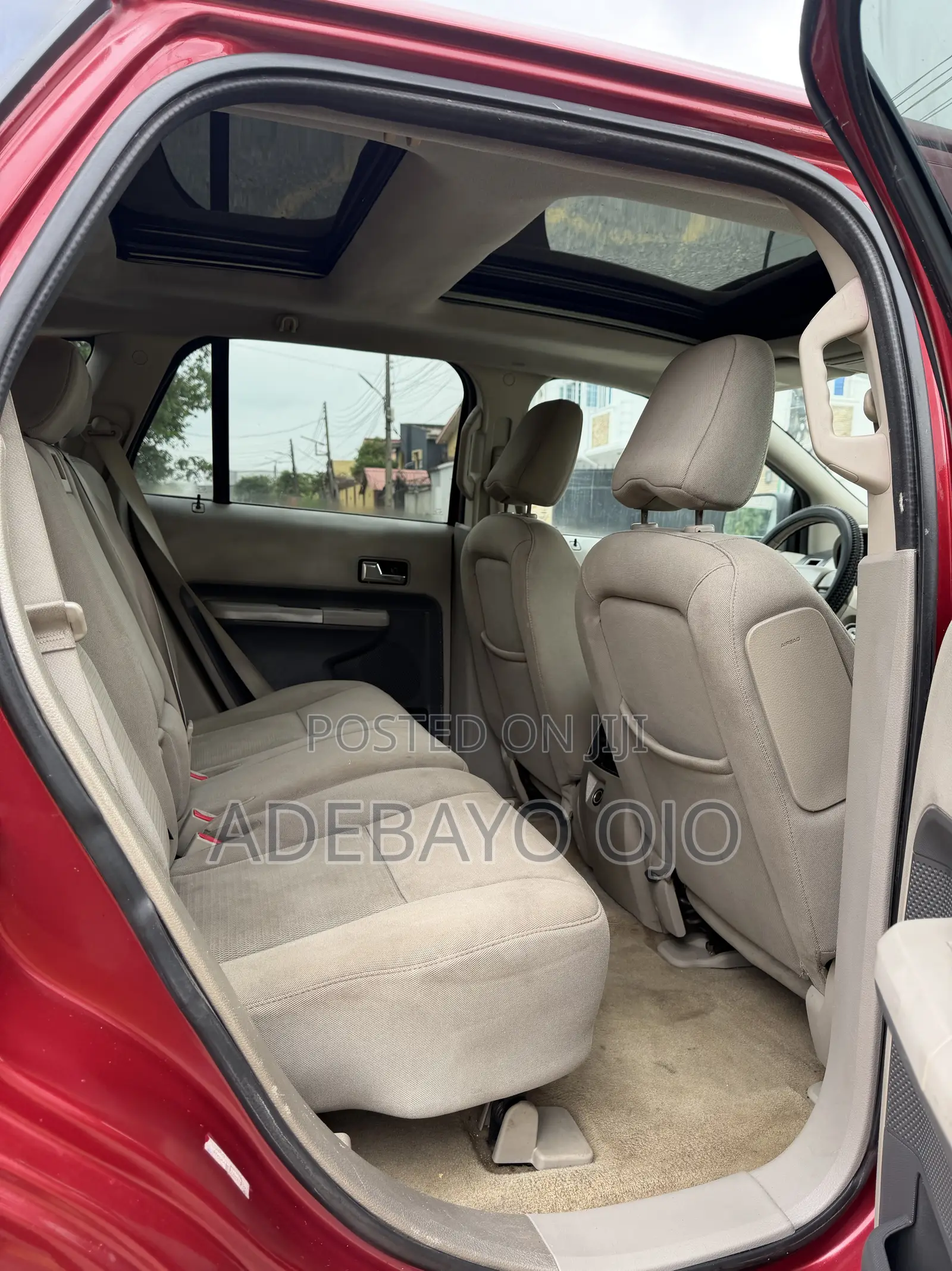 Ford Edge 2008 Red