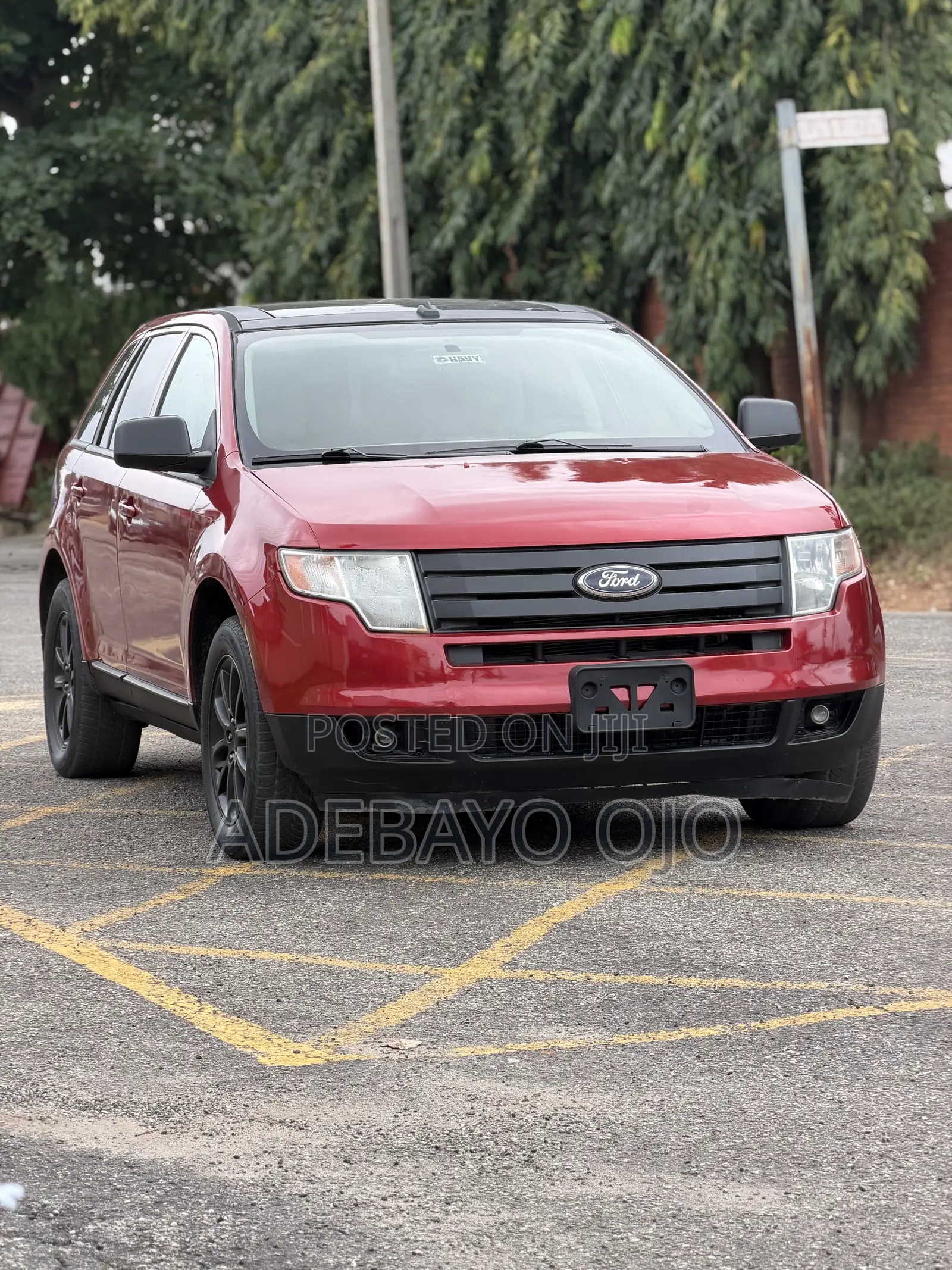 Ford Edge 2008 Red