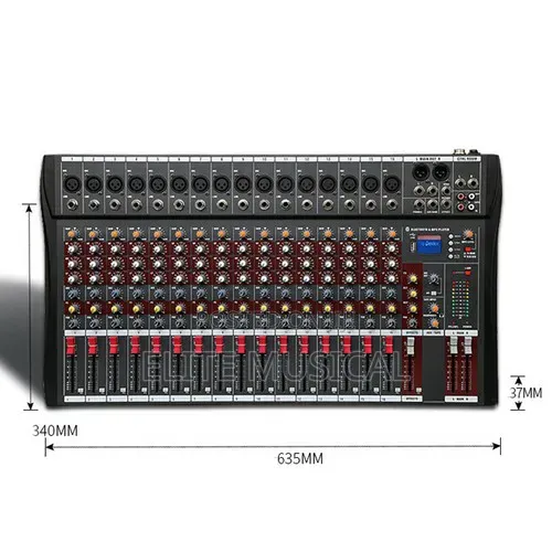 Professional 16-Channel Audio Mixing Console